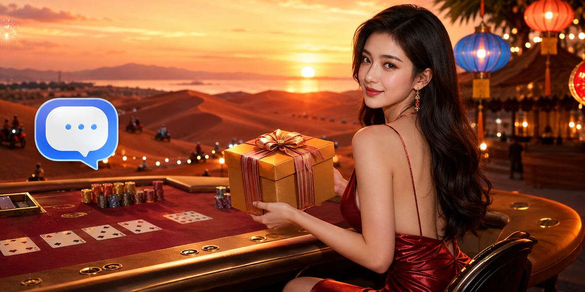 Khung cảnh lễ hội baccarat tại Mũi Né