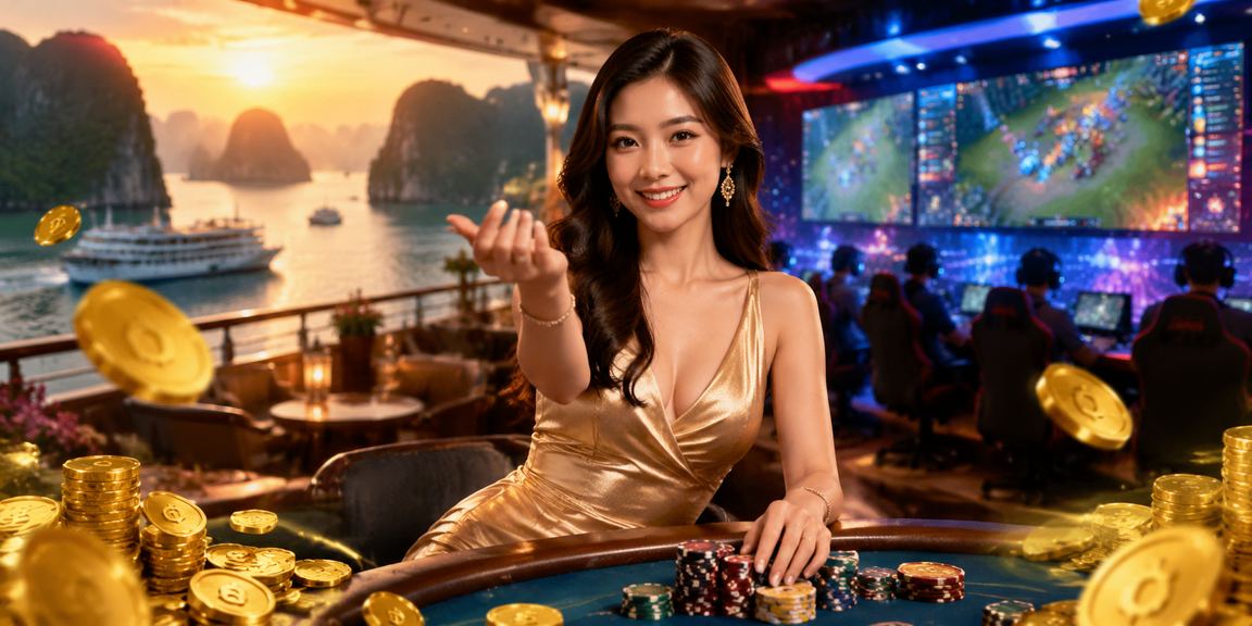 Khung cảnh nhà cái casino và giải trí tại Việt Nam